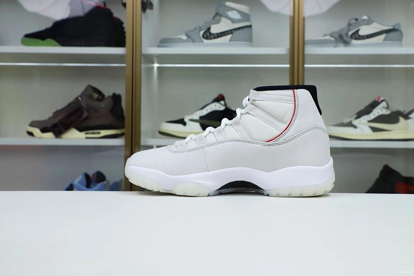 11 PLATINUM JORDAN TINT RETRO XI AIR 0912